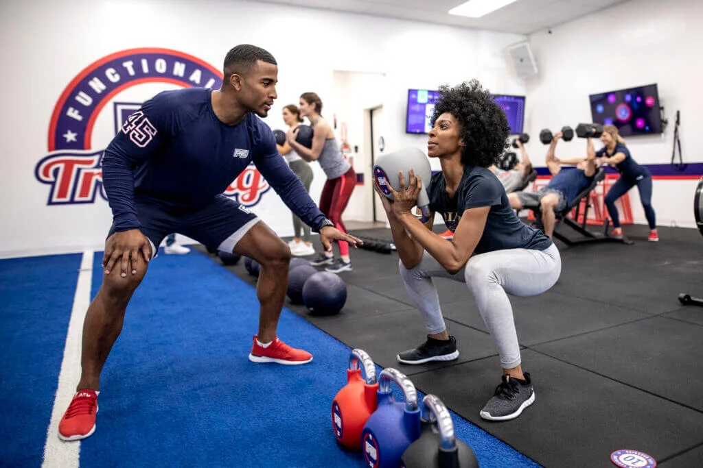 Gym class at F45