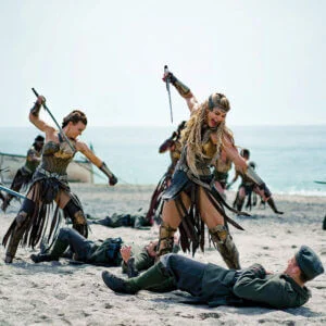 Actress Brooke in a scene