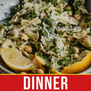 Scrambled egg and cheese pasta