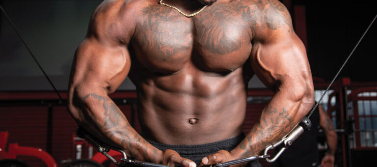 Azeez Salu arm workout