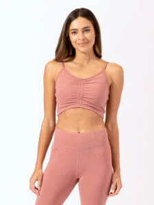 Female model wearing gym wear