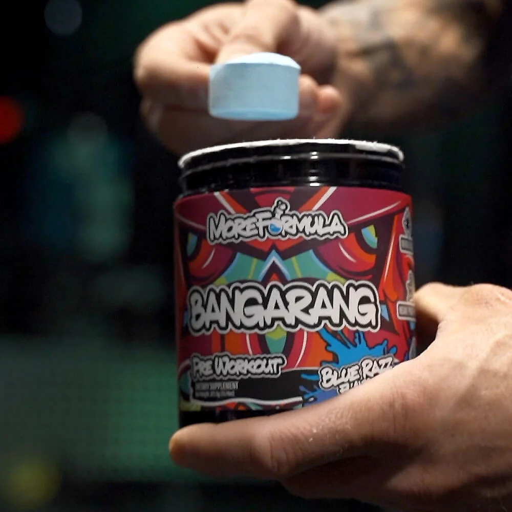 More Formula pre-workout drink