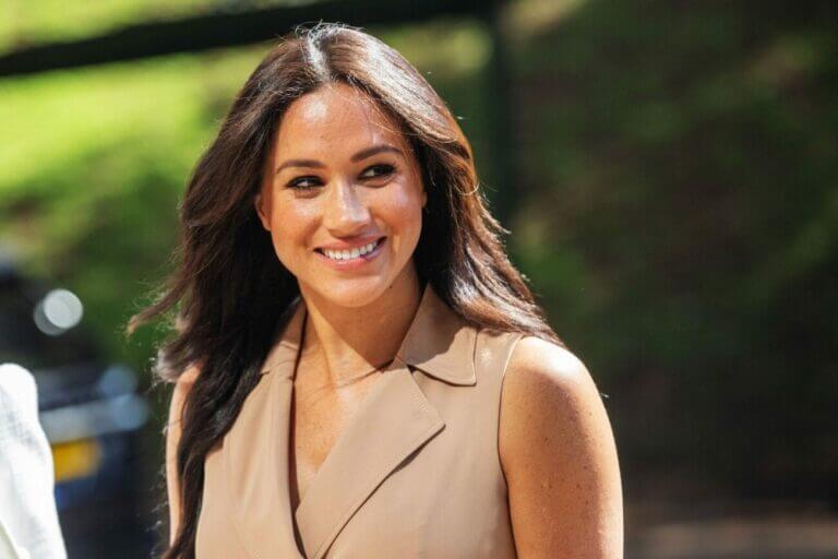 Megan Markle smiling