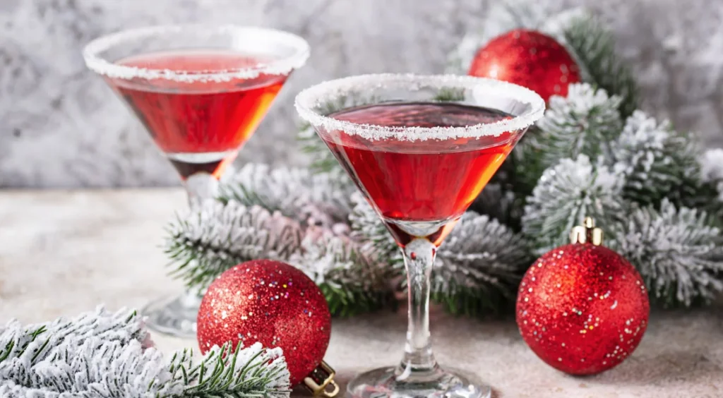 Alcohol teeth christmas drinks