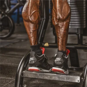 Huge calves from doing standing calf raises