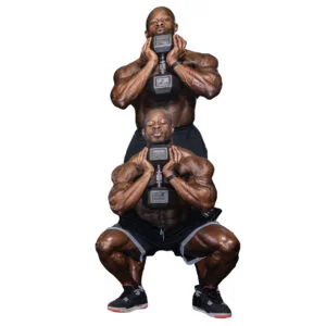 Front dumbbell squats