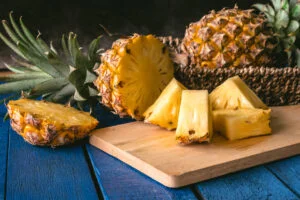 Enzyme rich pineapples