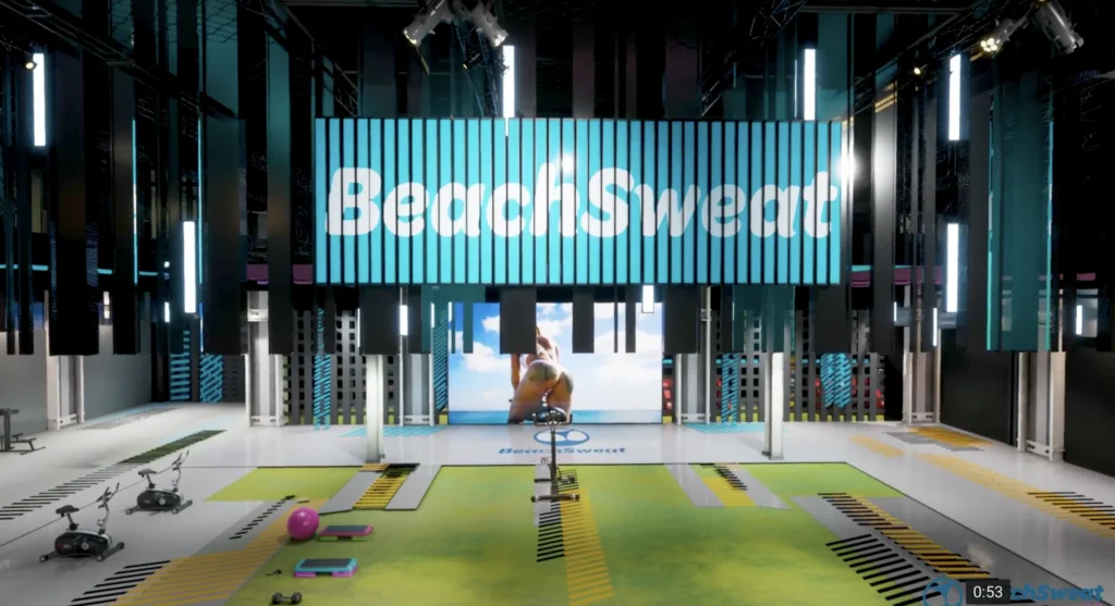 BeachSweat ™, an online fitness program
