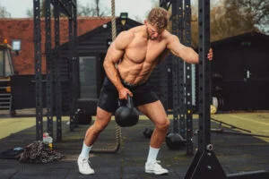 Kettlebell rows