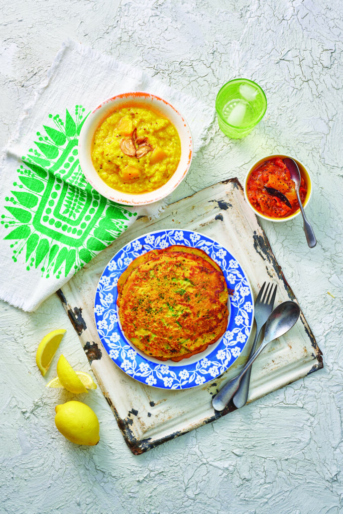 Chickpea Breakfast Pancakes