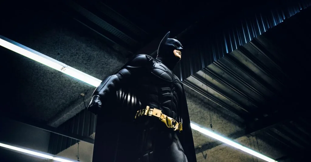 Batman in his suit