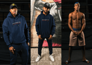 Three young Cuban boxers