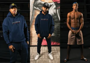 Three young Cuban boxers