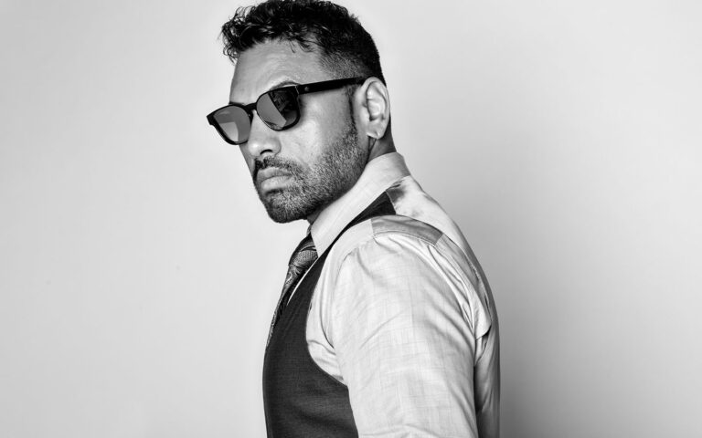 Jas Mathur in sunglasses