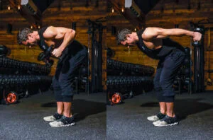 Tricep kick backs for a Movie Star Workout