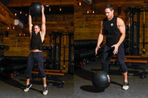 Medicine ball slams