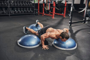 Explosive 3 Way Bosu Push-ups