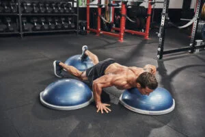Explosive 3 Way Bosu Push-ups