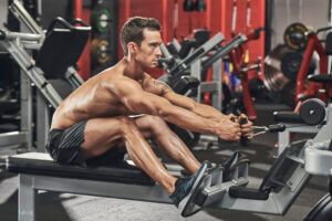 Seated Close Grip Rows