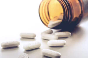 Jar of paracetamol