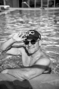 Grant Cardone in swimming pool