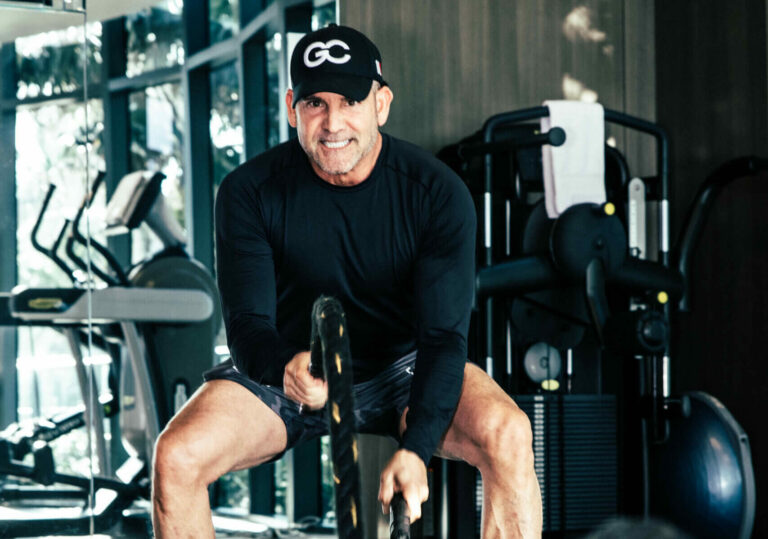 Grant Cardone working out