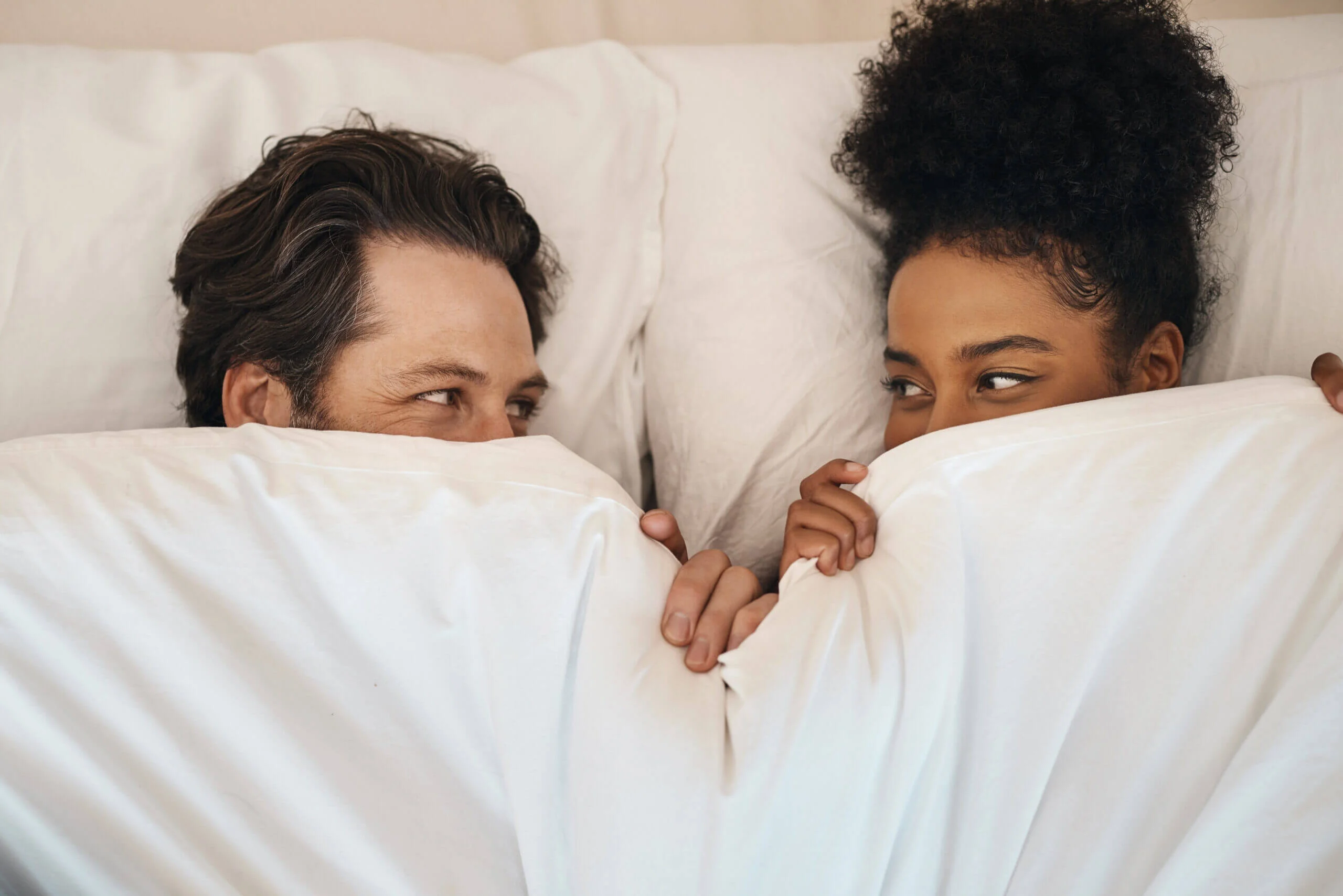 Couple in bed