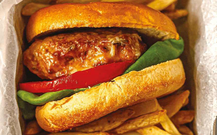 Air Fryer Turkey Burgers