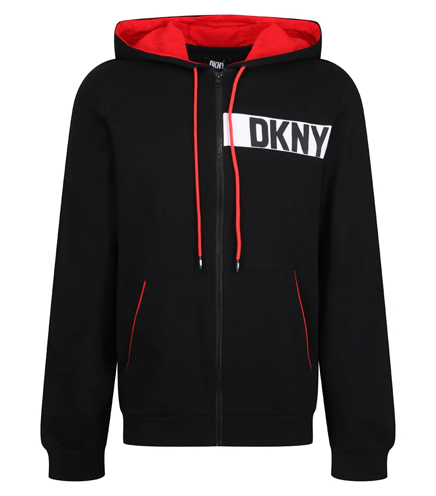 DKNY Men's Hooded Sweatshirt