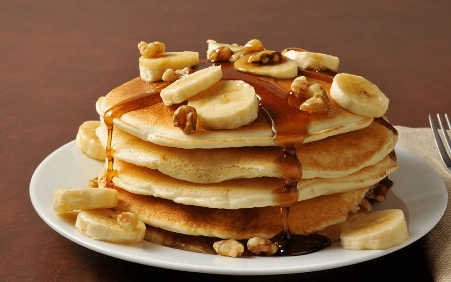 Banana Protein Pancakes