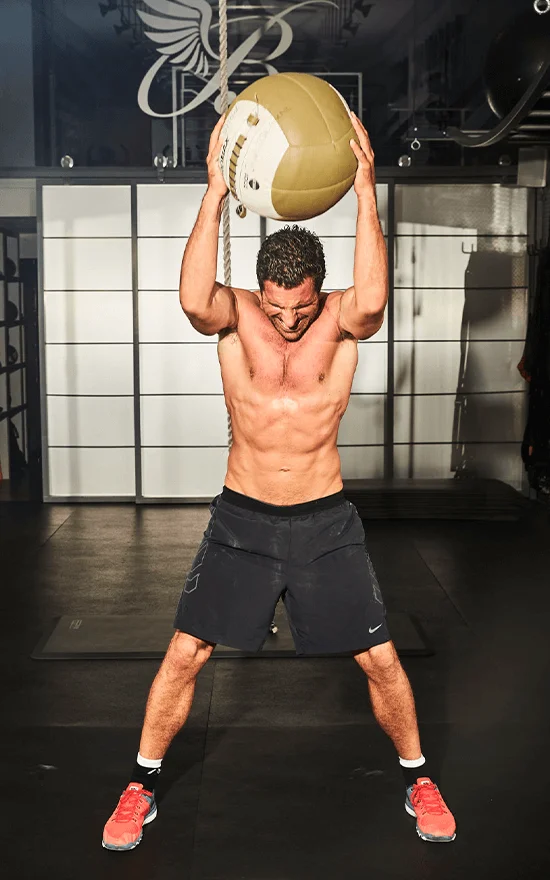 Ed Quinn Medicine Ball Slams
