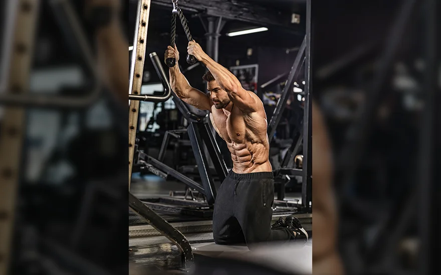 Kneeling Cable Crunch
