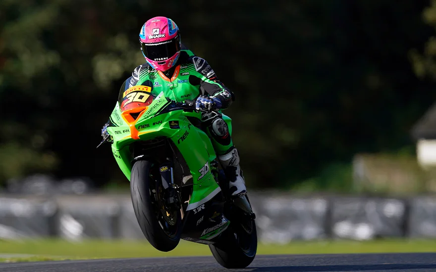 Max being crowned the overall and Newcomer