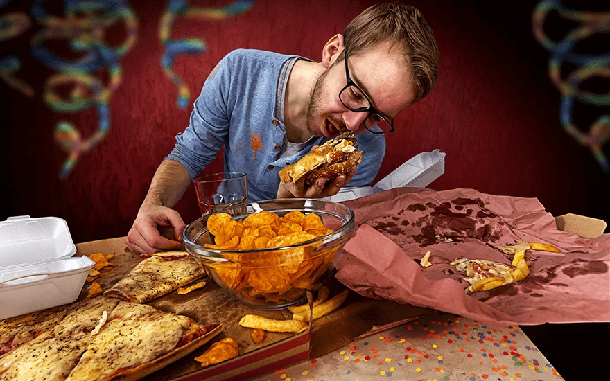 potential side effects post-binge.