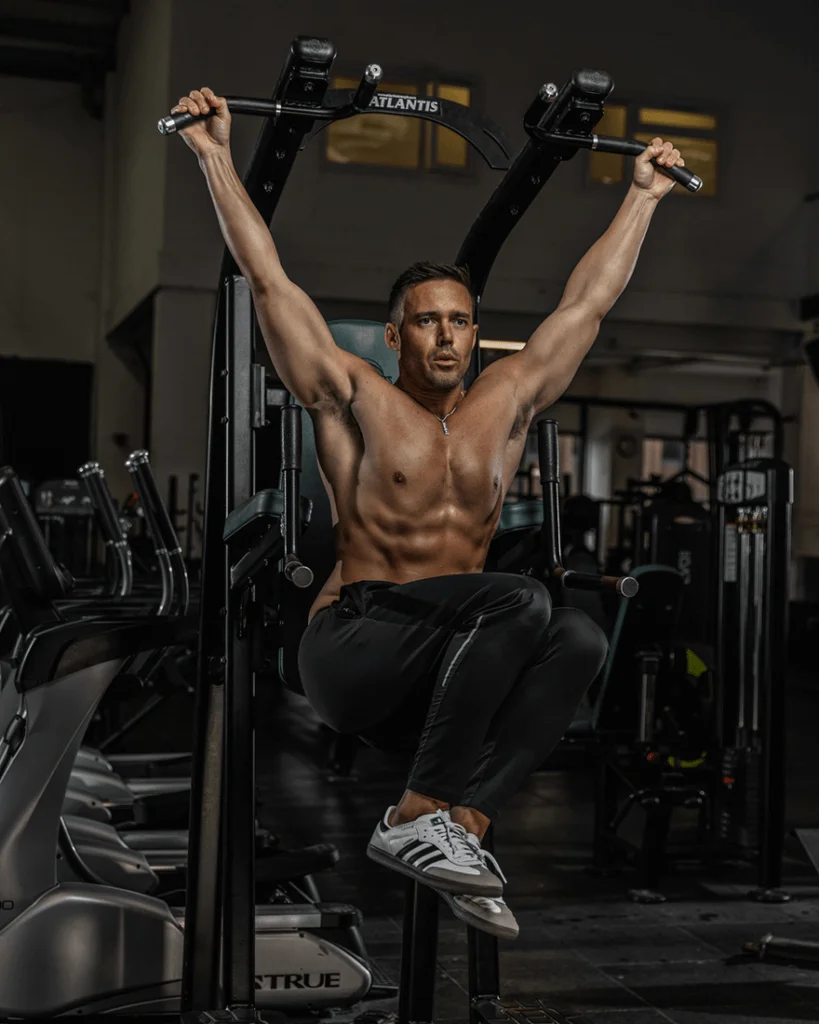 Spencer Matthews Leg Raise