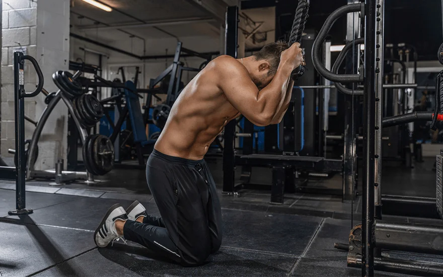 Kneeling Cable Crunch