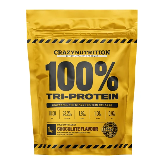 Crazy Nutrition 100% Tri-Protein
