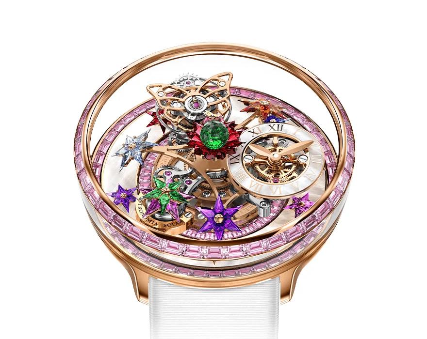Jacob & Co Fleurs De Jardin Pink Sapphires