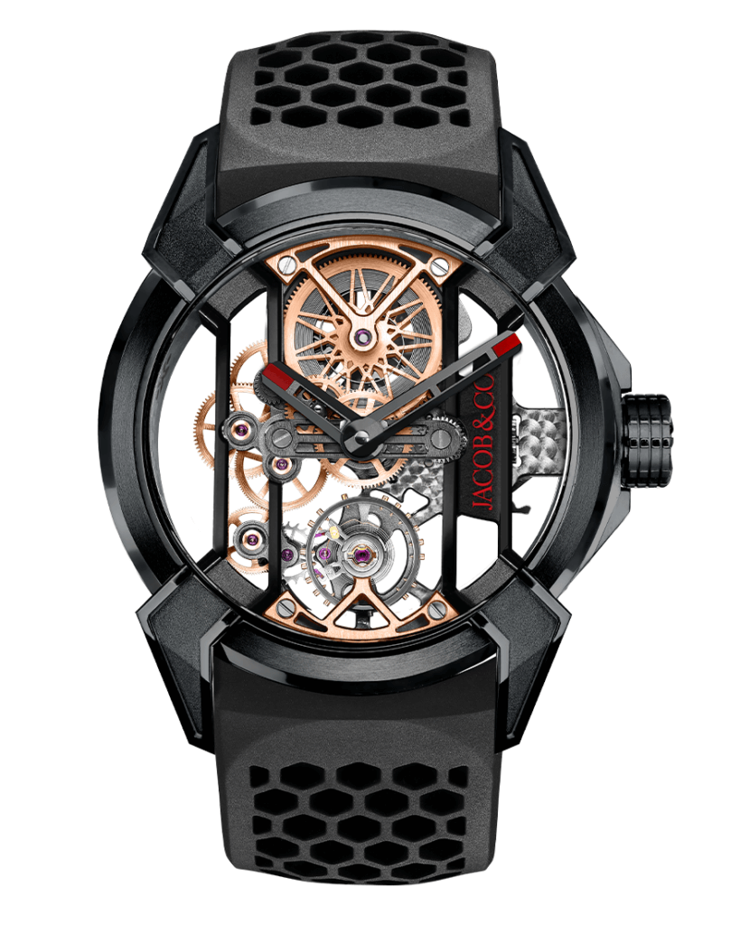 Jacob & Co. Casino Tourbillon 44 mm Watch in Black Dial