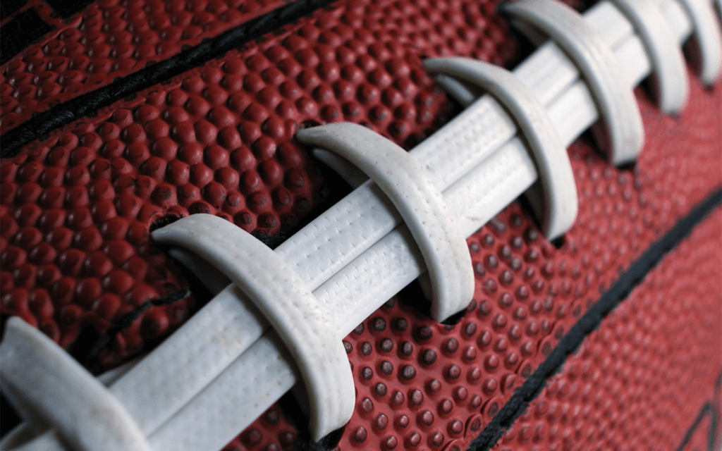 Close up of american football ball - Best sports documentaries