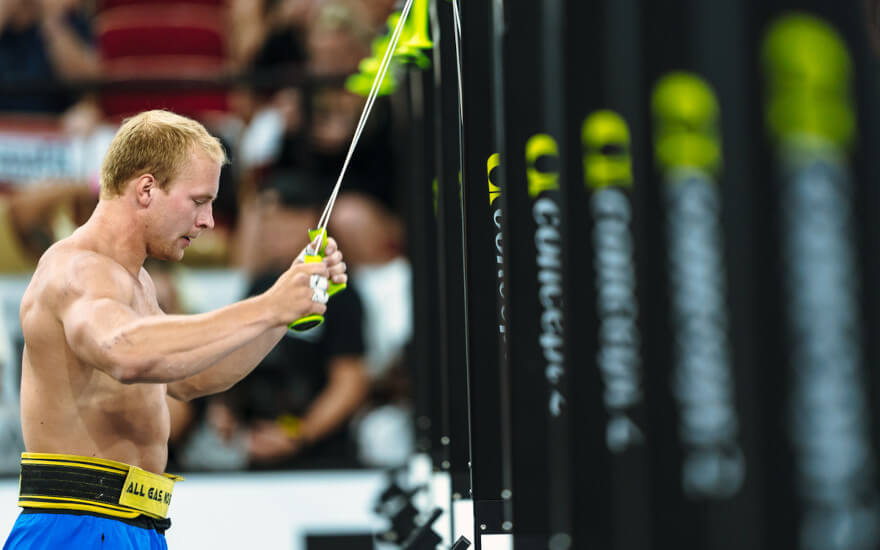 Weight trainer using WaaveAir mouthpiece