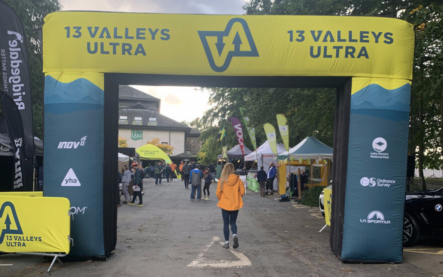 13 Valleys finish line