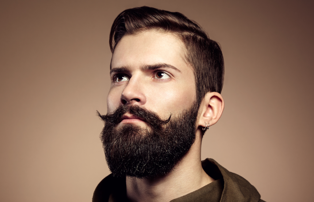 Movember beard outlet straightener