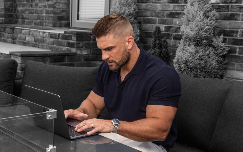 Man prepares for Global Entrepreneur Week